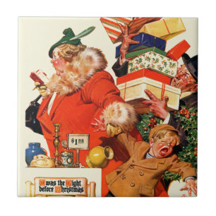 Night before Christmas Tile