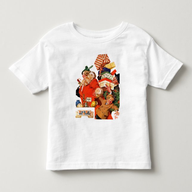 Night before Christmas Toddler T-Shirt (Front)