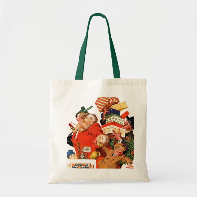 Night before Christmas Tote Bag (Front)
