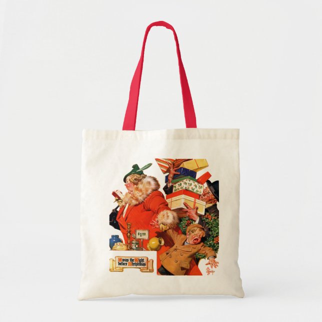 Night before Christmas Tote Bag (Front)