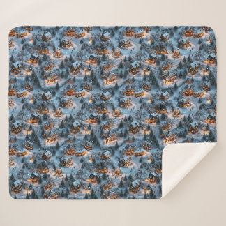 Night Before Christmas - Twilight Serenity Sherpa Blanket