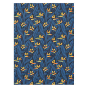 Night bird of paradise garden 2 tablecloth