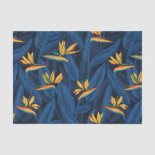 Night bird of paradise garden 2 tissue paper