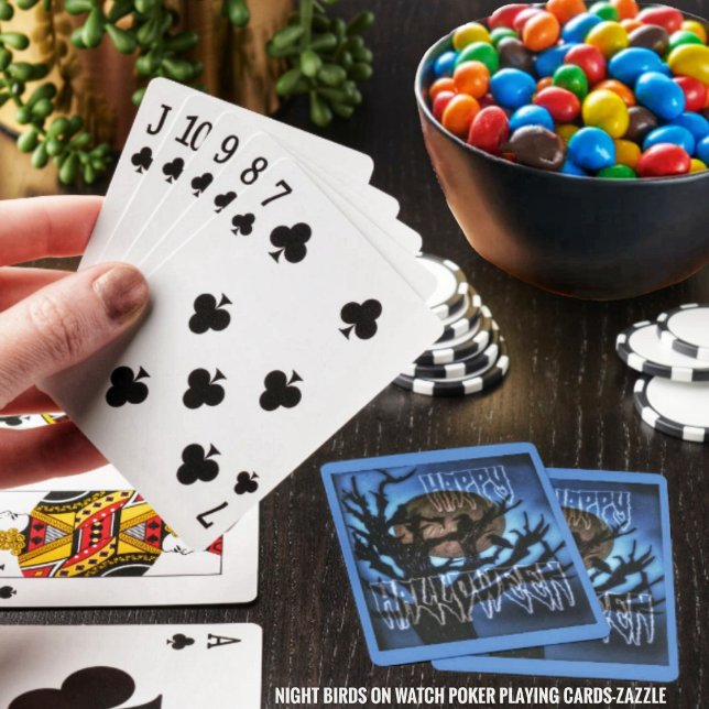 Night Birds On Watch Playing Cards (Creator Uploaded)
