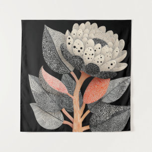 Night Bloom on the Red Planet #3 Tapestry