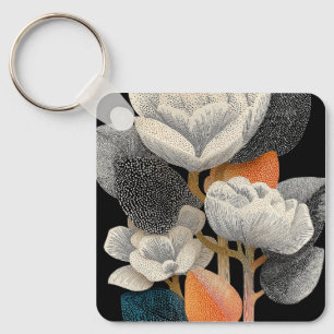 Night Bloom on the Red Planet #4 Key Ring