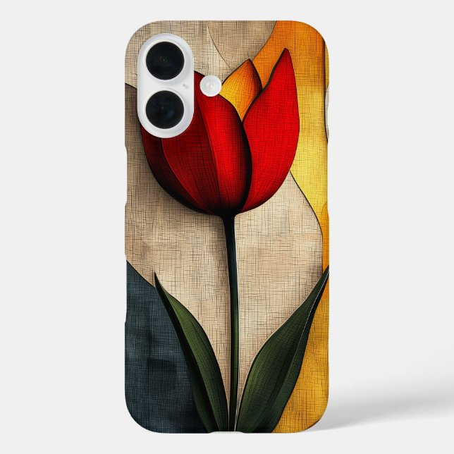 Night Bloom Tulip Case-Mate iPhone Case (Back)