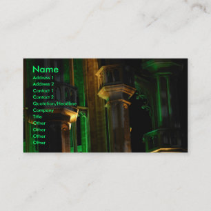Night Brussels Business Card