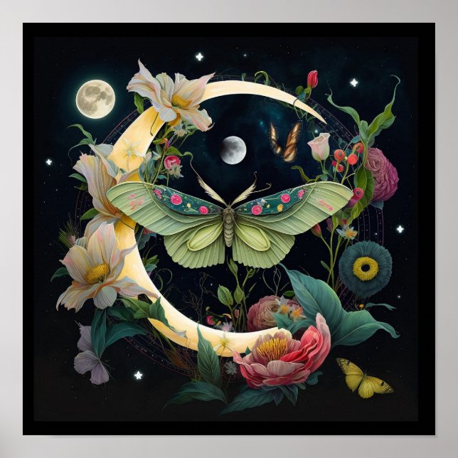 Night Butterfly Poster (Front)