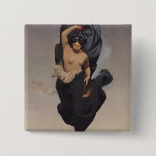 Night, c.1850-55 15 cm square badge