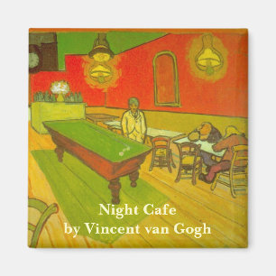 Night Cafe by Vincent van Gogh Magnet