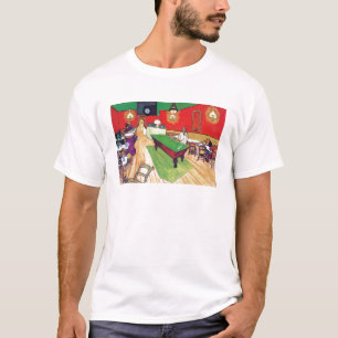 Night Cafe in Arles by Vincent Van Gogh T-Shirt