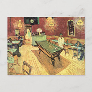 Night Cafe on Place Lamartine in Arles by van Gogh Postcard