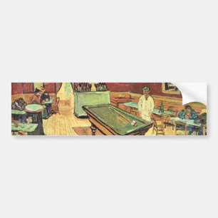 Night Cafe, Place Lamartine by Vincent van Gogh Bumper Sticker