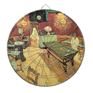 Night Cafe, Place Lamartine by Vincent van Gogh Dartboard