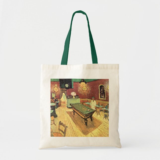 Night Cafe, Place Lamartine by Vincent van Gogh Tote Bag (Front)