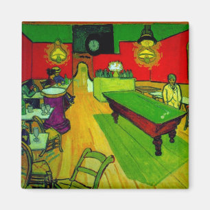 Night Cafe Place Lamartine Van Gogh Fine Art Magnet