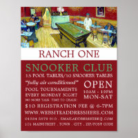 Night Café, Van Gogh, Pool Club, Snooker Club