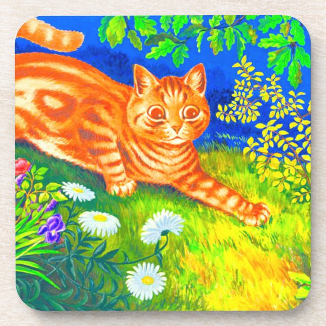 Night Cat Coaster (Front)