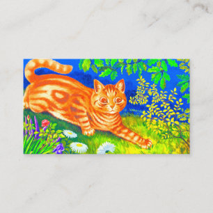 Night Cat Enclosure Card
