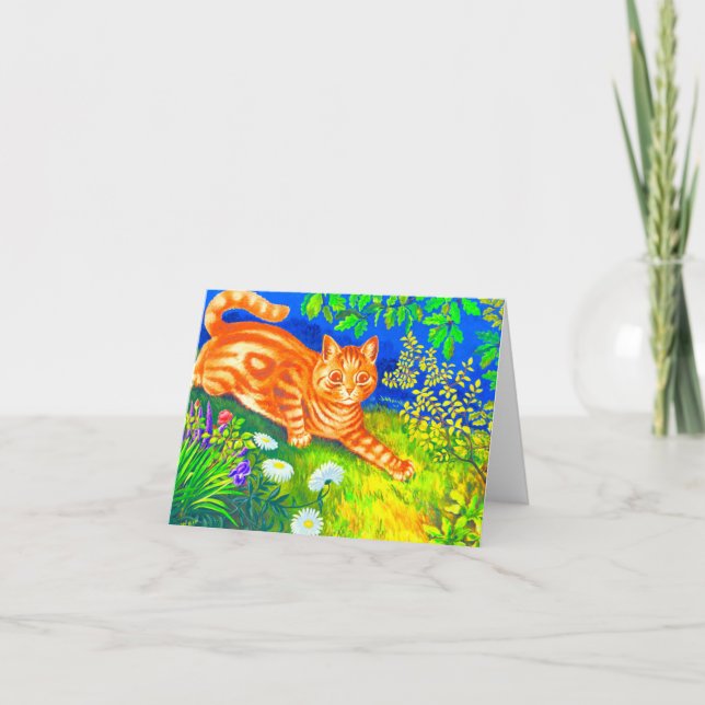Night Cat Invitation (Front)