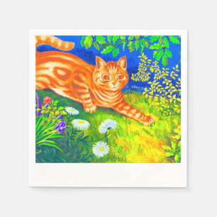 Night Cat Napkin