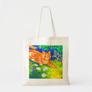 Night Cat Tote Bag