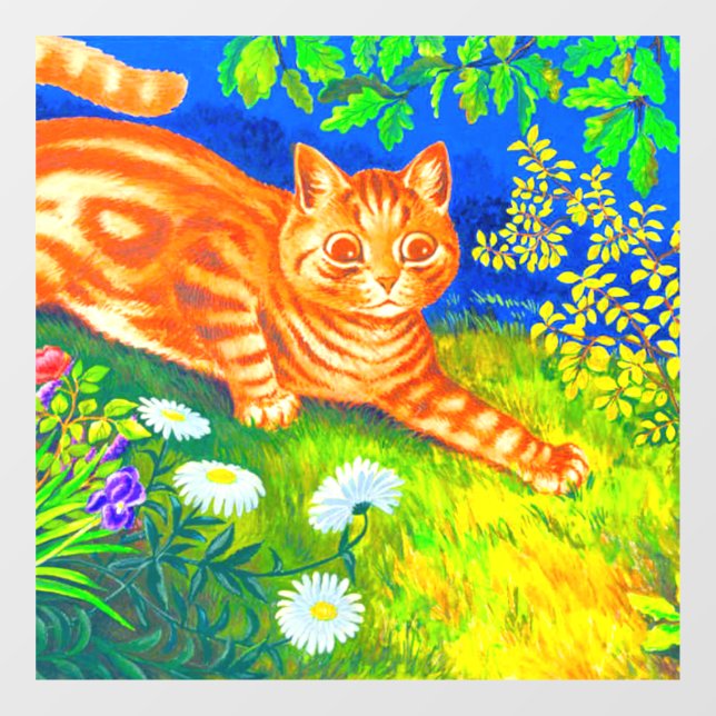 Night Cat Window Cling (Sheet)