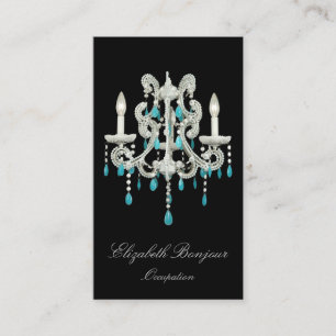 Night Chandelier ~ Business Card