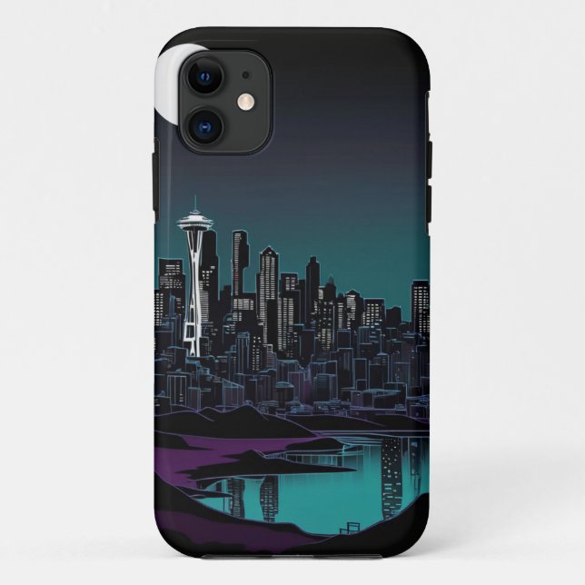 night city  Case-Mate iPhone case (Back)