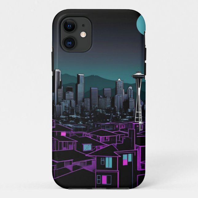night city Case-Mate iPhone case (Back)