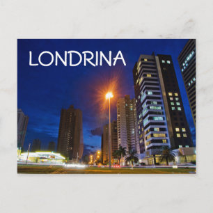 Night City Londrina Postcard