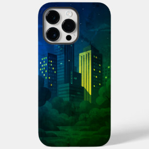 Night City Skyline Case-Mate iPhone 14 Pro Max Case
