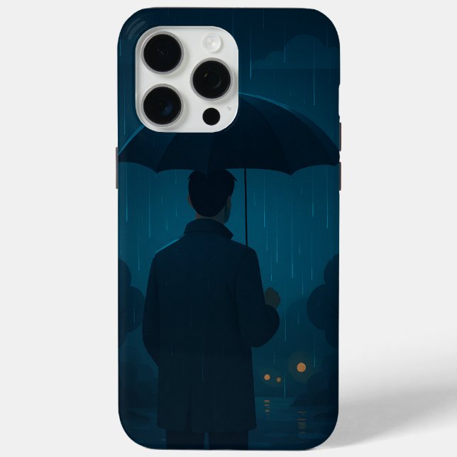 Night City Skyline Case-Mate iPhone Case (Back)