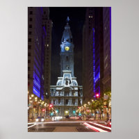 Night Colour Broad St Canvas