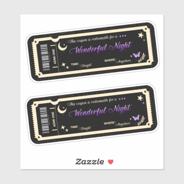  Night coupon (Sheet)