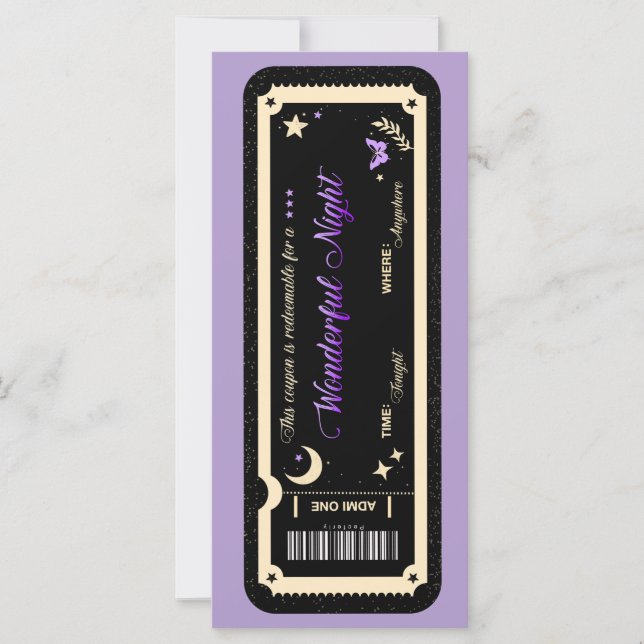  Night coupon (Front)