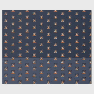 Night Creator Cozy Heart Window Art Wrapping Paper