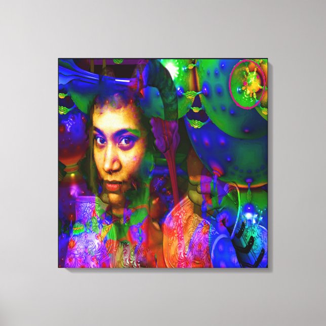 Night Creature Canvas Print (Front)