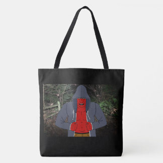 Night Creep (with background) Tote Bag
