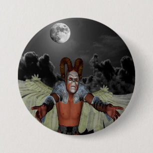 Night Demon 7.5 Cm Round Badge