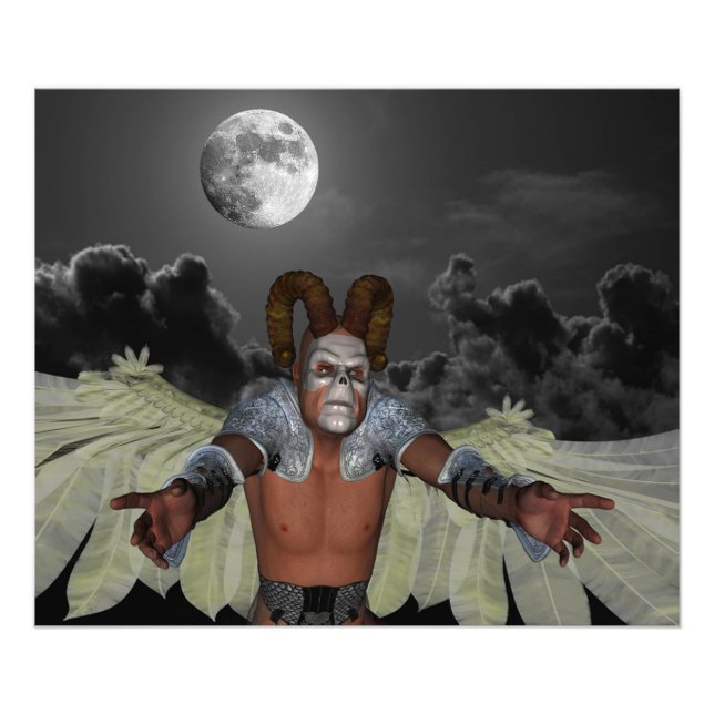 Night Demon Photo Print (Front)