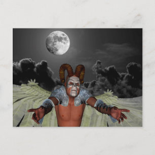 Night Demon Postcard