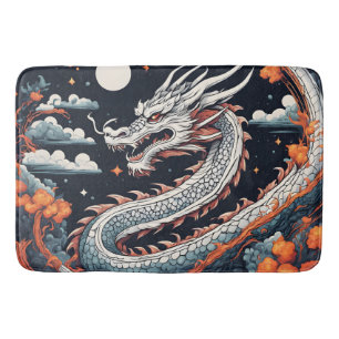 night dragon bath mat