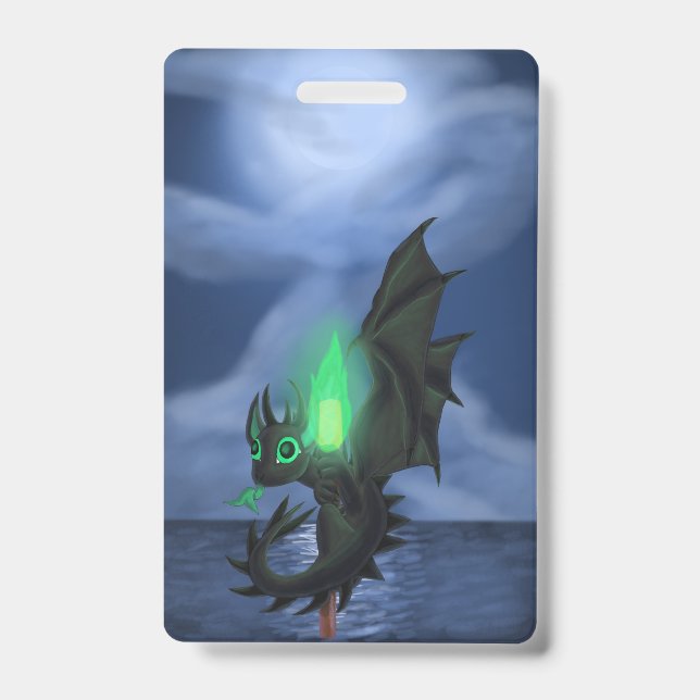 Night Dragon ID Badge (Front)