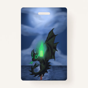 Night Dragon ID Badge