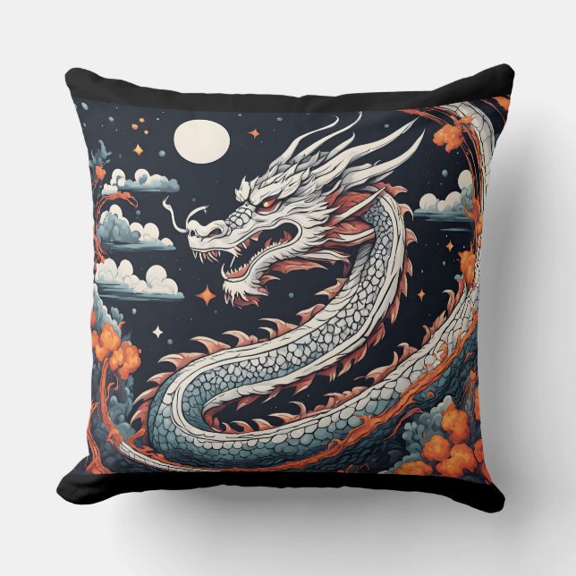 night dragon pillow (Front)