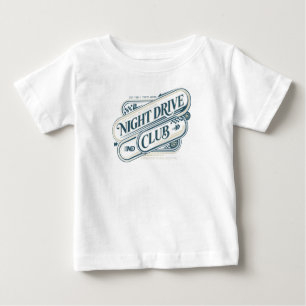 Night Drive Club Vintage Car Graphic design Baby T-Shirt