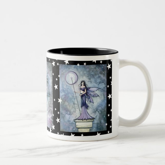 Night Fairies Trio Coffee Mug by Molly Harrison (Right)