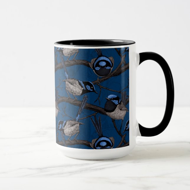 Night fairy wrens mug (Right)